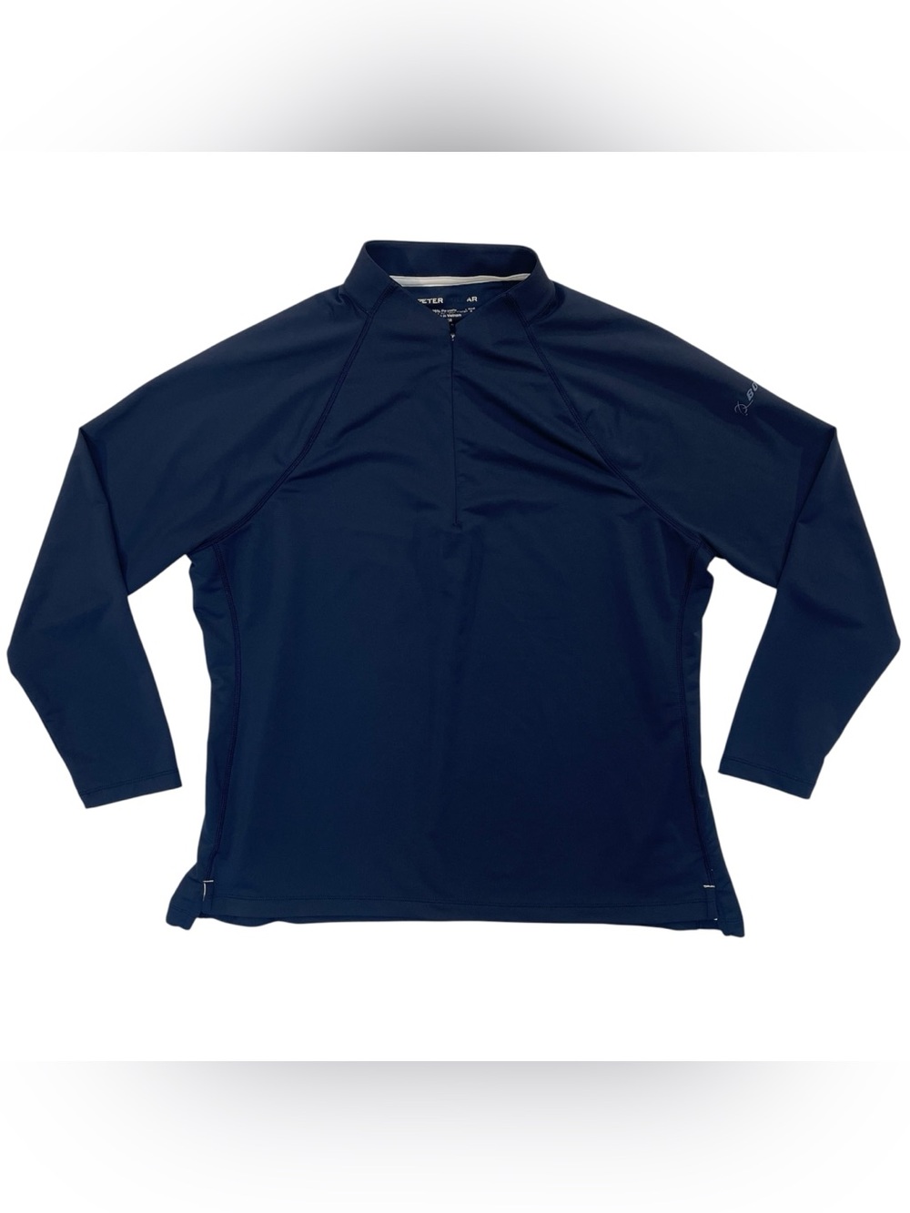 Peter Millar Quarter Zip Women’s XXL Blue Performance Pullover Perth Layer